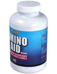 Amino Aid Bcaa (Aminoacidos Ramificados) 300Comp. de Just Aid