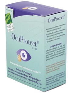 Ocuprotect 30Perlas+30Cap.Veg. de Cien Por Cien Natural