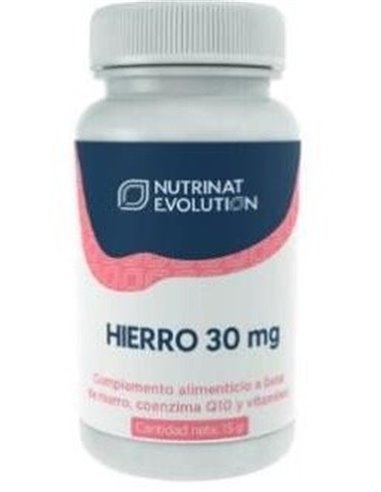 Hierro 30 Mg 30 VCAPS  de Nutrinat Evolution