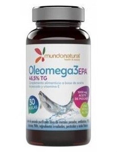 Oleomega 3 Epa 46% 30Perlas de Mundonatural