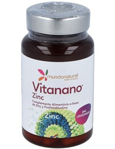 Vitanano Zinc Liposomado 30Cap. de Mundonatural