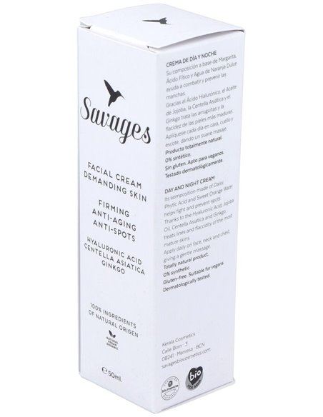 Crema Facial Antiedad Pieles Exigentes 50Ml. de Savages