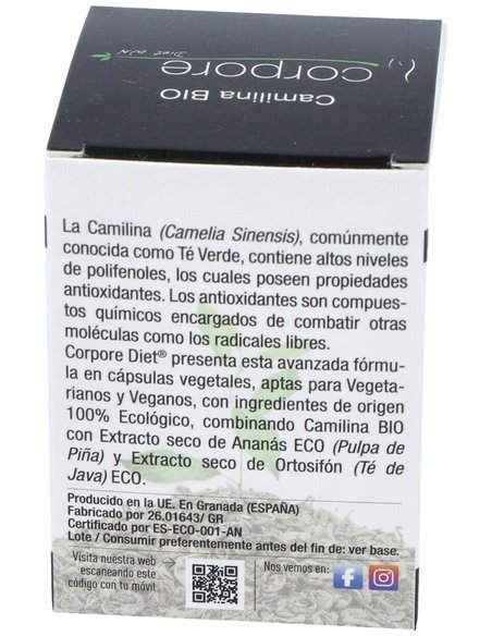 Corpore Protect Camilina 30Cap. Bio de Corpore Diet