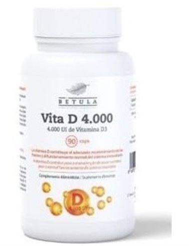 Vitamina D 4000 90Cap. de Betula