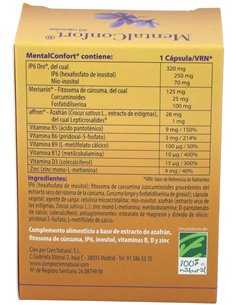 Mentalconfort 60Cap. de Cien Por Cien Natural