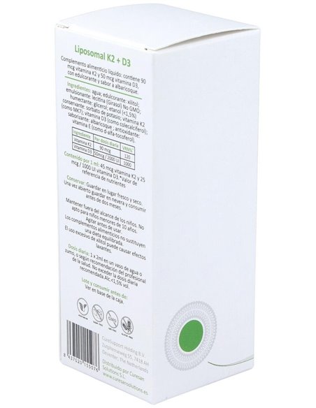 Liposomal K2+D3 60Ml. de Curesupport