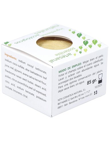 Champu Solido Regenerador 85Gr. de Nitx