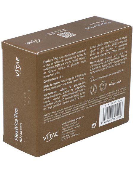 Flexivita Pro 60 cápsulas de Vitae