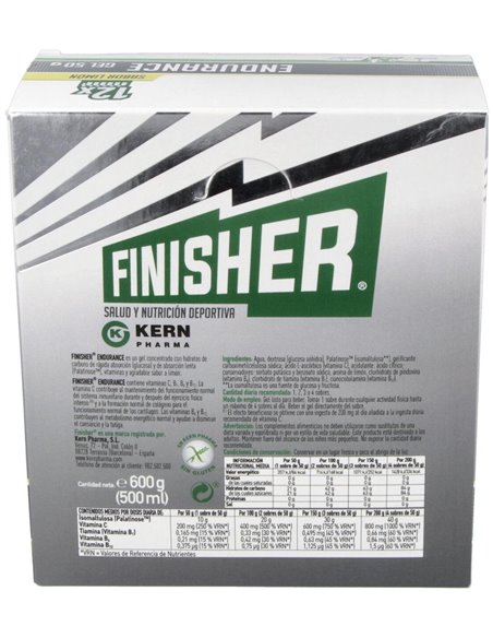 Finisher Endurance Gel 12Sbrs. de Finisher