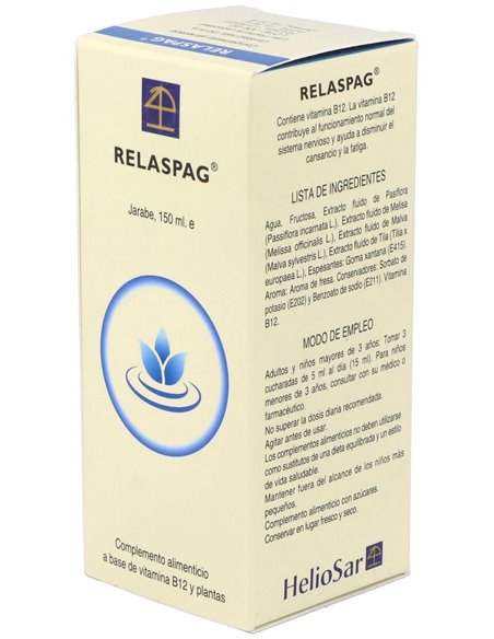 Relaspag Jarabe 150Ml. de Heliosar