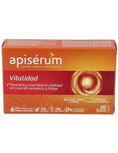 Apiserum Vitalidad 30Cap. de Apiserum