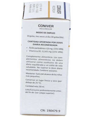 Coniver Recordum 50Ml. de Heliosar