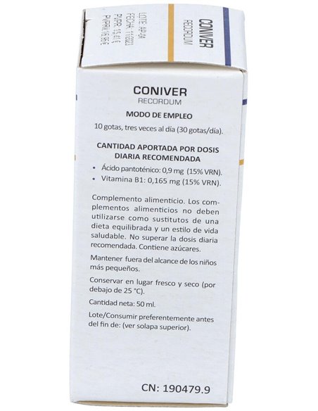 Coniver Recordum 50Ml. de Heliosar