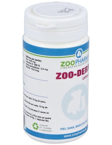 Zoo-Derm Perros Y Gatos 60Cap. de Zoopharma Vet