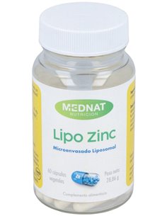 Lipo Zinc 60Cap. de Mednat