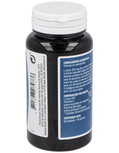 L-Lisina 500Mg. Plus 60Comp. de Bonusan