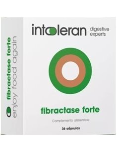Intoleran Fibractase Forte 36Cap. de Intoleran