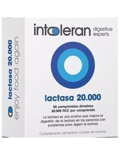 Intoleran Lactasa 20.000 50Comp. de Intoleran