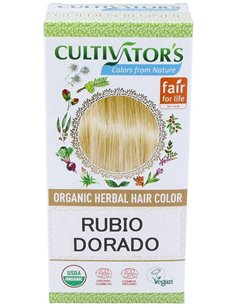 Rubio Dorado Tinte Organico 100Gr. Ecocert de Cultivators