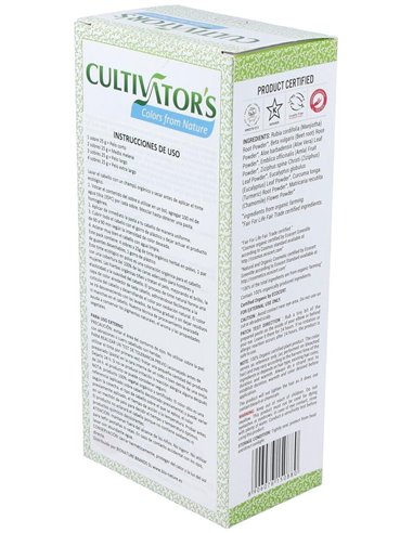 Pelirrojo Tinte Organico 100Gr. Ecocert de Cultivators