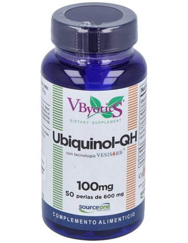 Ubiquinol Qh +Vesisorb 50Perlas de Vbyotics