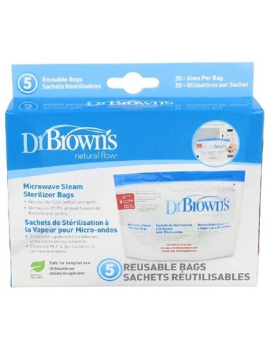 Bolsa Ester Microond 5Un de Dr. Brown´S