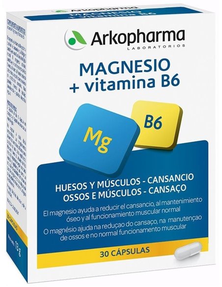 Arkovital Magnesio 30Cap. de Arkopharma