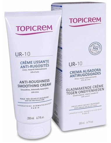 Topicrem Ur 10 Crema Alisadora Antiarrugas 200 Ml de Topicrem