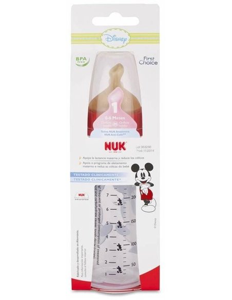 Biberon Fc+ Pp Tc 0-6 M  Latex 300Ml. de Nuk
