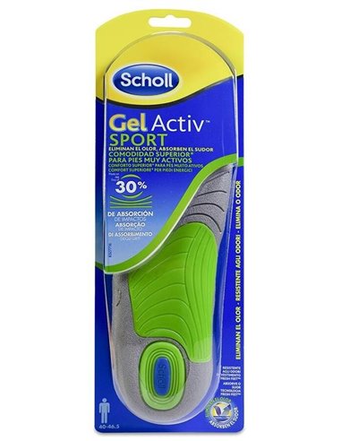 Scholl Plantillas Gelactiv Sport Man 40-46,5 2Un de Scholl
