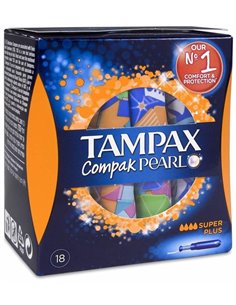 Tampax Compak Pearl Super Plus 16 Unidades Tampax