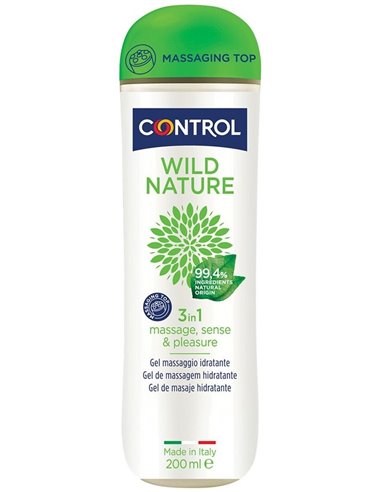 Gel De Masaje Wild Nature 200Ml de Control