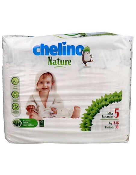 Chelino Pañal Inf Nature T/5 13-18Kg 30Un de Chelino