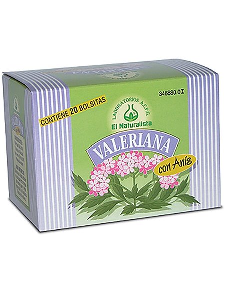 Valeriana Con Anis Infusion 20Bolsitas de El Naturalista