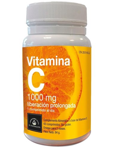 Vitamina C 1000Mg. 60Comp. de El Naturalista