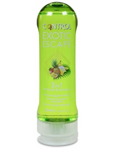 Exotic Escape Massage Gel 200Ml de Control