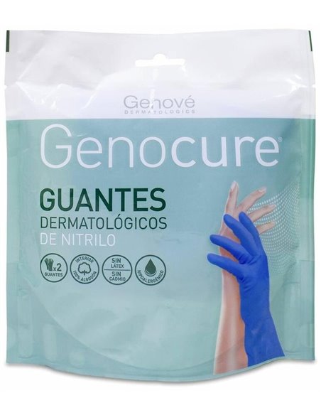Genocure Guantes Dermatológicos Nitrilo T-S/6 2Uni de Genocure