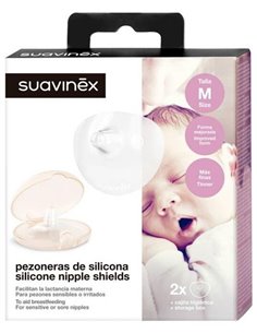 Pezonera Sili T/M 20Mm 2 Unidades de Suavinex