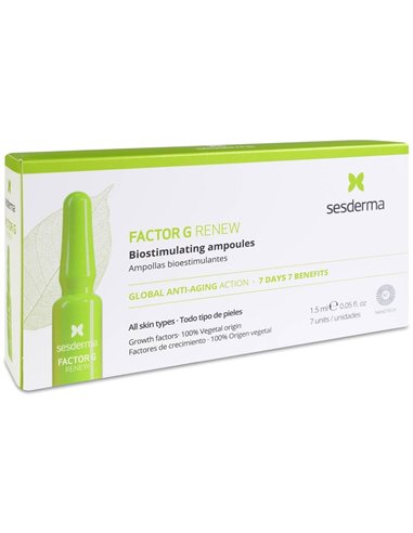 Factor G Renew Ampollas Bioestimulantes 7Amp.1,5Ml de Sesderma