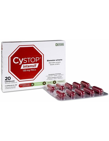 Cystop Intensif Arandano Rojo 20Cap. de Deiters