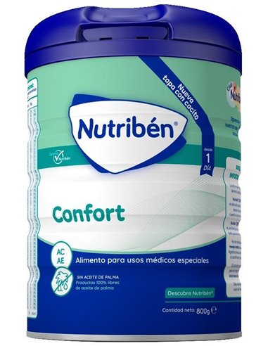 Nutriben Leche Confort Ac/Ae 800Gr. de Nutriben