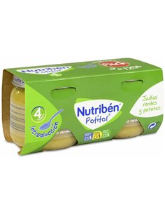 Nutriben Pack Potito Inicio Verduras 2 X120Gr de Nutriben