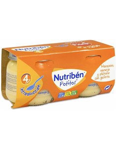 Nutriben Potito Manza-Naran-Plata-Galle 2X120Gr de Nutriben