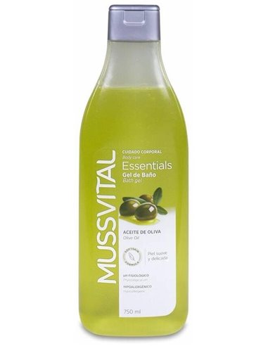 Mussvital Essentials Gel Baño Olivo 750Ml de Mussvital
