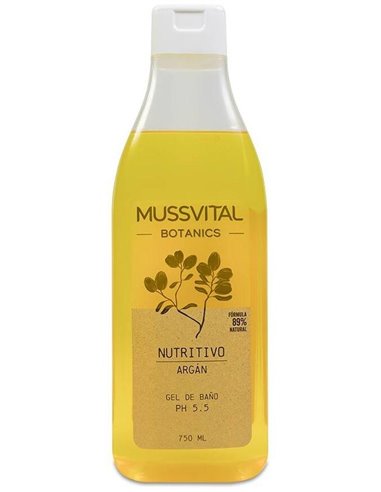 Mussvital Botanics Gel Argan 750Ml de Mussvital