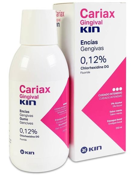Cariax Gingival Colutorio Clorhexidina 0,12 250Ml de Kin