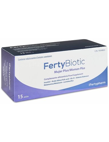 Fertybiotic Mujer Plus 15 Sticks de Fertybiotic