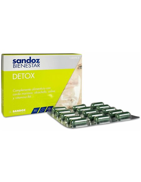 Sandoz Bienestar Detox 30 Caps de Sandoz Bienestar