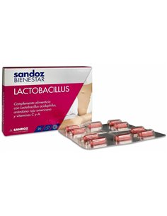 Sandoz Bienestar Lactobacillus 20 Caps de Sandoz Bienestar