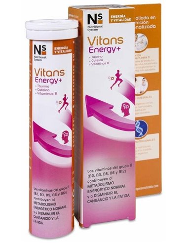 Ns Vitans Energy+ 20 Comp Eferv de Ns